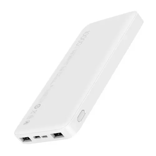 پاوربانک شیائومی مدل Redmi ظرفیت 10000 میلی آمپر ساعت به همراه کابل تبدیل microUSB (5)
